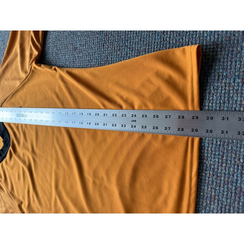 Star Trek Captain Kirk Deluxe Costume Shirt Gold Rubies Mens Large Cosplay - Picture 8 of 10